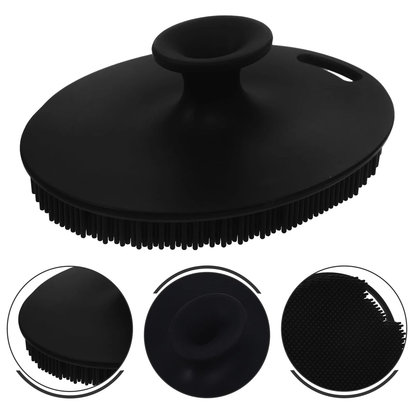 Silicone Facial Cleansing Brush Soft Exfoliator for Face and Body Deep Pore Clean Removal of Oil Blackheads Gently Removes Dead