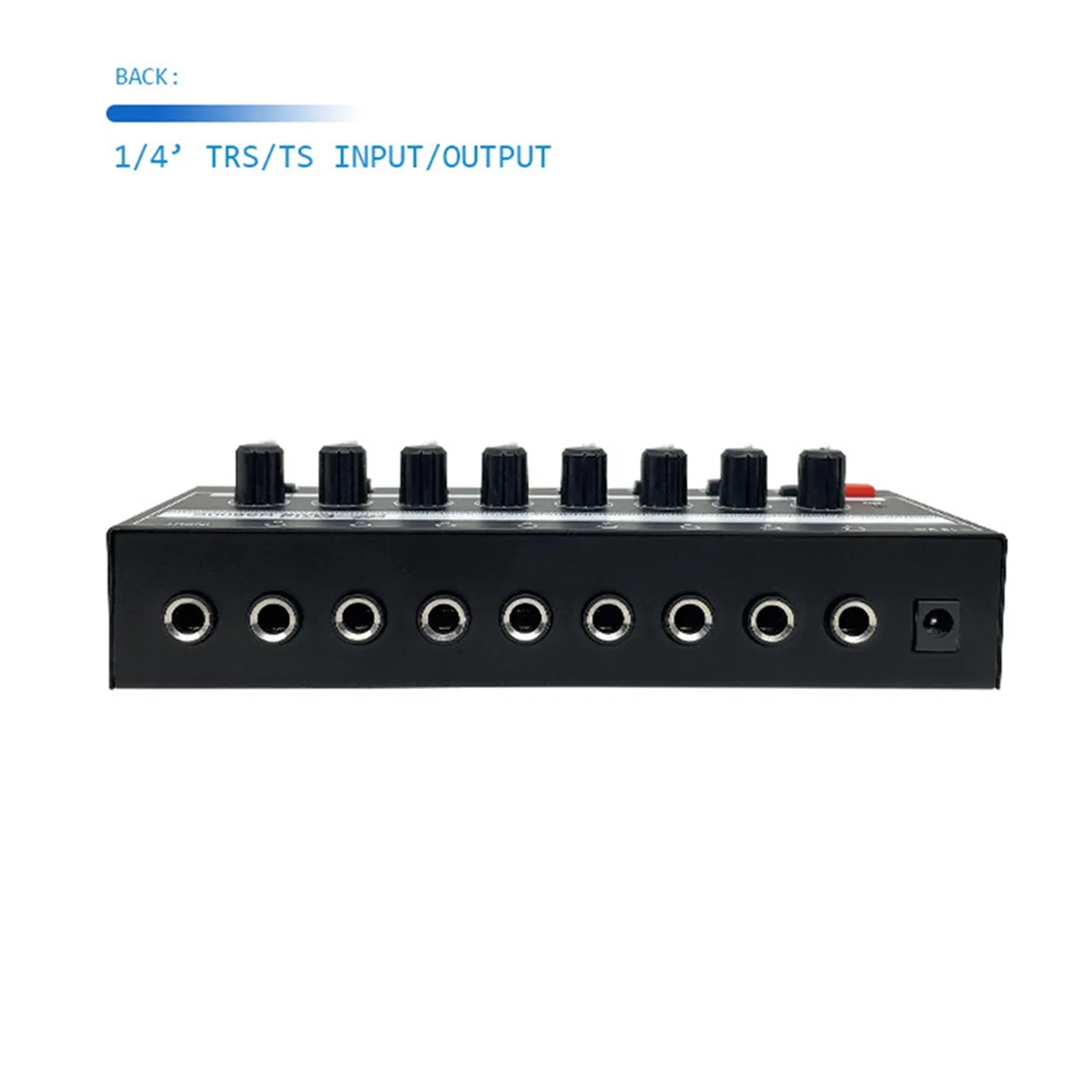 A51I Monitor a 8 canali Stereo/Mono Switch Amplificatore per cuffie Mixer a rumore ultra-basso Amplificatore per cuffie Distributore di segnale