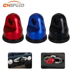 Winch Hook Shackle Stand Rubber Protective Cover 22000lb Load Rating for Jeep Wrangler ATV UTV SUV 3/8