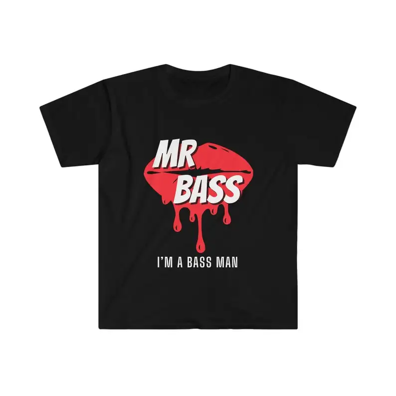 Mr Bass Bass Man Funny Fishing T-Shirt Birthday Present Fathers Day Gift The Reason I Largemouth Bass