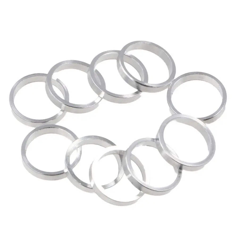 

1mm/ 2mm Crankset Bolt Washer Ring Bicycle Chainring Bolts Gasket Screws Washer Bike Chain Wheel Spacer Chainring Bolts Washer