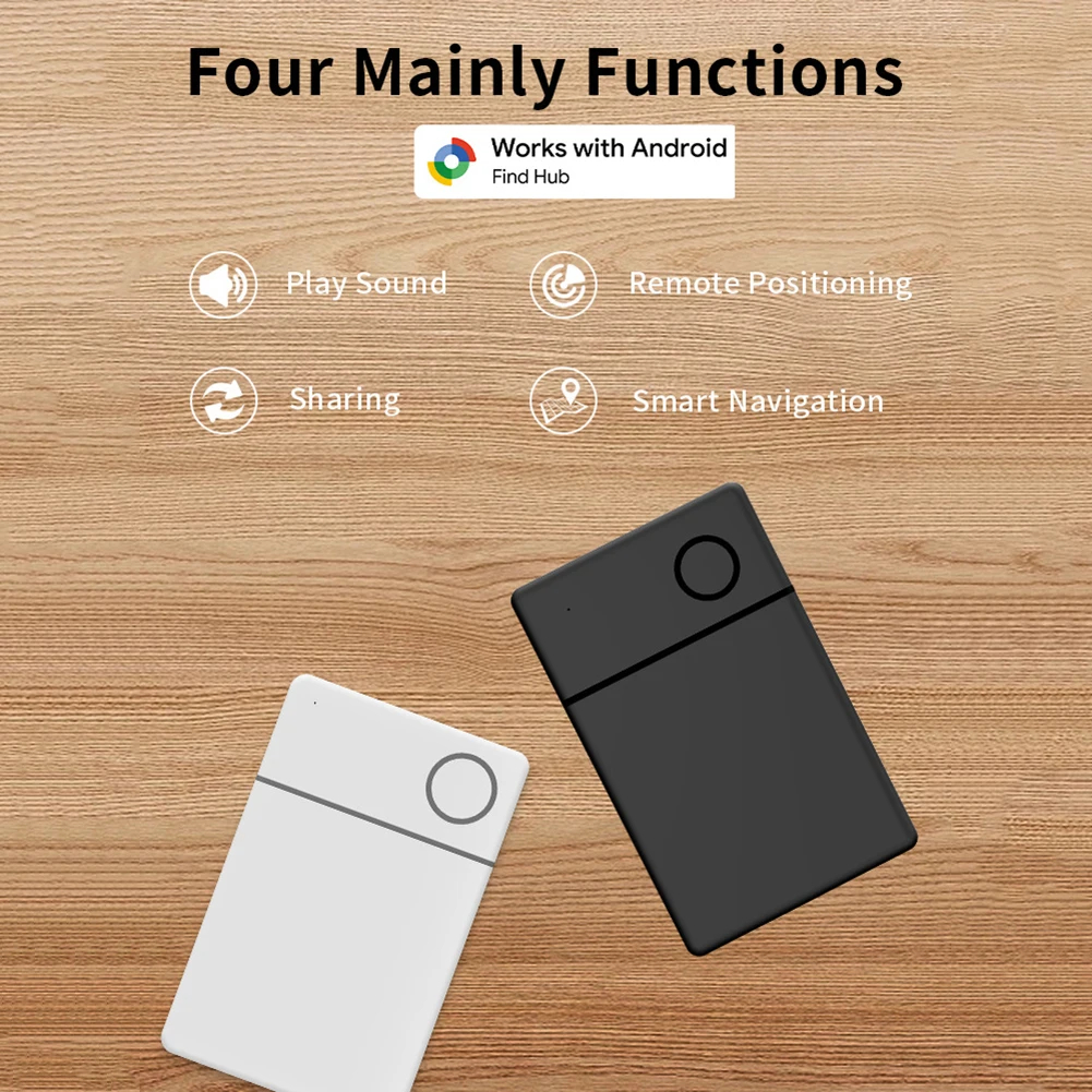 بطاقة تعقب المحفظة، شحن لاسلكي، جهاز تعقب GPS، مكتشف المحفظة لعلامات الأمتعة وجوازات السفر والمزيد