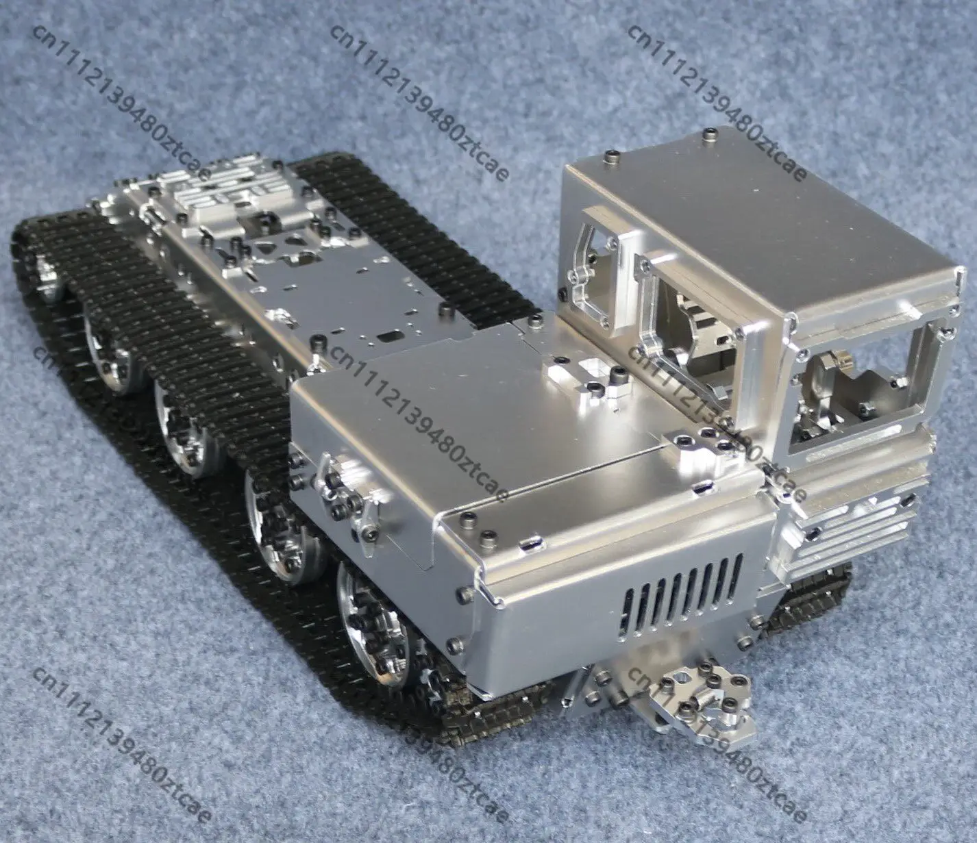 DIY Shock Absorb Crawler Tank Chassis WiFi Smart Robot Car Base TAT55 Model STEM Educational Coding Accessory