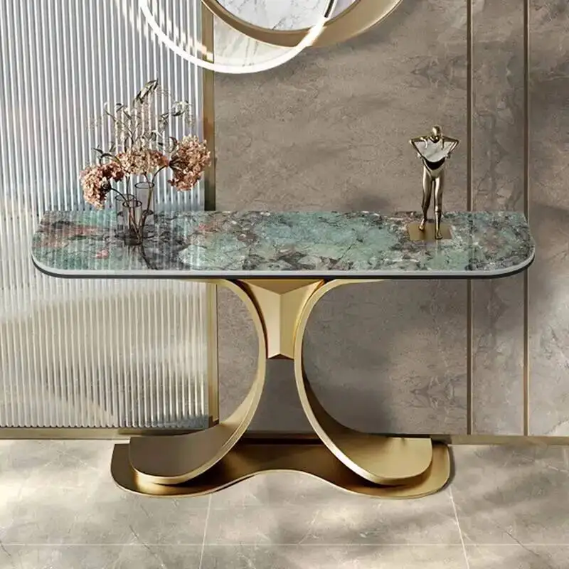 

Aesthetic Luxury Console Table Italian Premium Design Entrance Hall Console Table Trendy Living Room Wohnzimmer Tisch Furniture