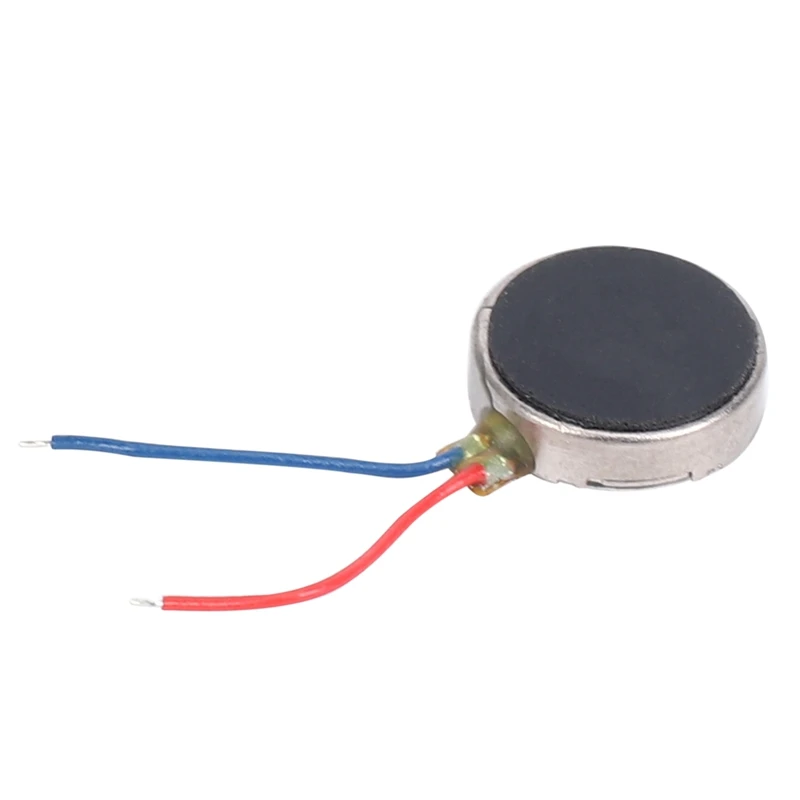 DC 3V 60mA 9000+/-2000RPM Phone Coin Flat Vibrating Vibration Motor