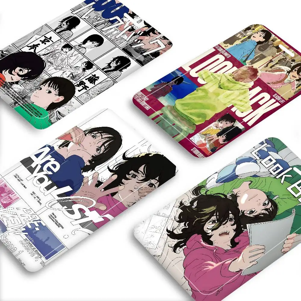 

Держатель для кредитных карт и бейджей в стиле аниме с ремешком на шею