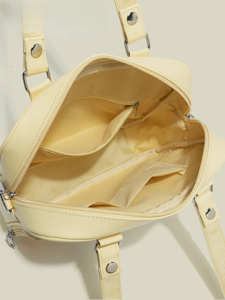 Original cute cream pain bag, Japanese and Korean niche large-capacity commuter bag, shoulder portable messenger bag