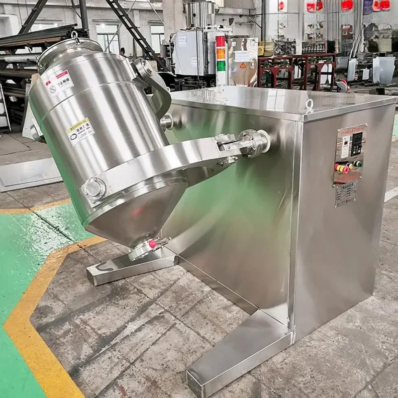 Lpmie Chemical Cereal Raw Gypsum Material Paddle 3D Powder Mixing Machine Detergent Powder Mixing Machine