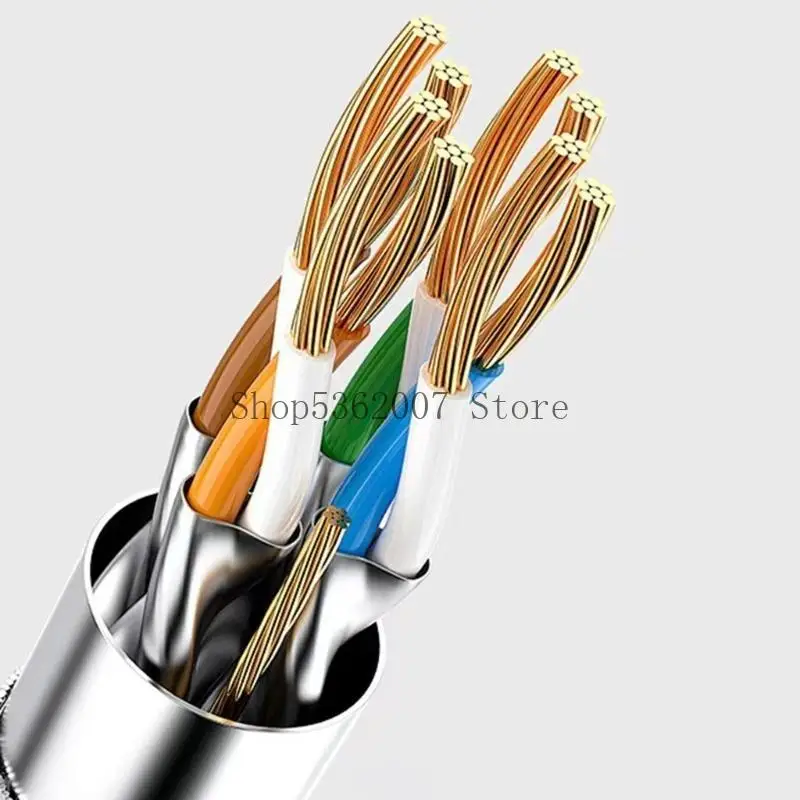 Aggiornamenti 66W USB Multiple Device ricarica Cavo ricarica simultanea Nylon Incessing Cavo intrecciato per 5 dispositivi