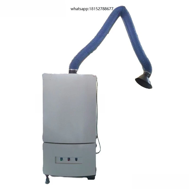 Welding Fume Purifier with Cartridge Filter 360-Degree Rotating Suction Arm and 5000 M/h Airflow