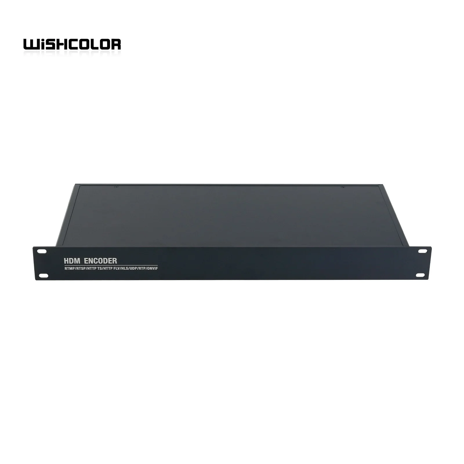 Wishcolor 4-Channel HDMI-compatible to Network 1080P 60FPS Audio and Video Live Streaming Encoder with 1U Rack