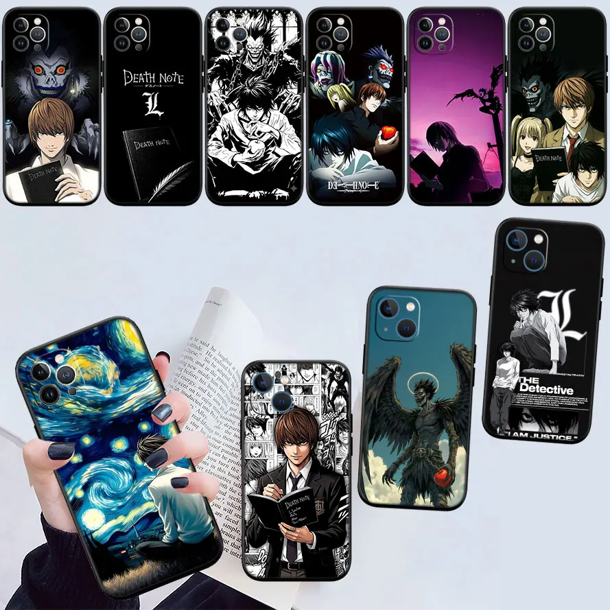 UT12 Death Note Ryuk kira Case for Samsung Galaxy A11 A12 A13 A15 A52S A53 A55 A56 A70 A71 A72 A73 F06 F16 F56 S10 Plus S10e