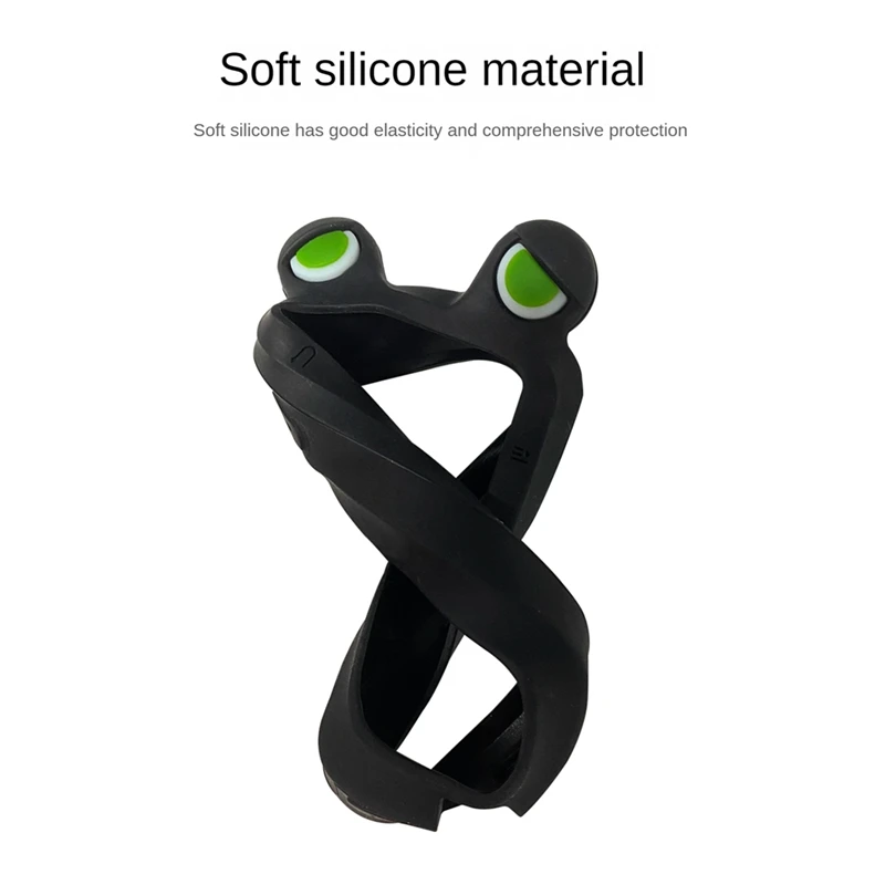 Custodia protettiva in silicone Custodia protettiva per computer da bicicletta per IGPSPORT BSC200 BSC300 con pellicola protettiva per schermo blu