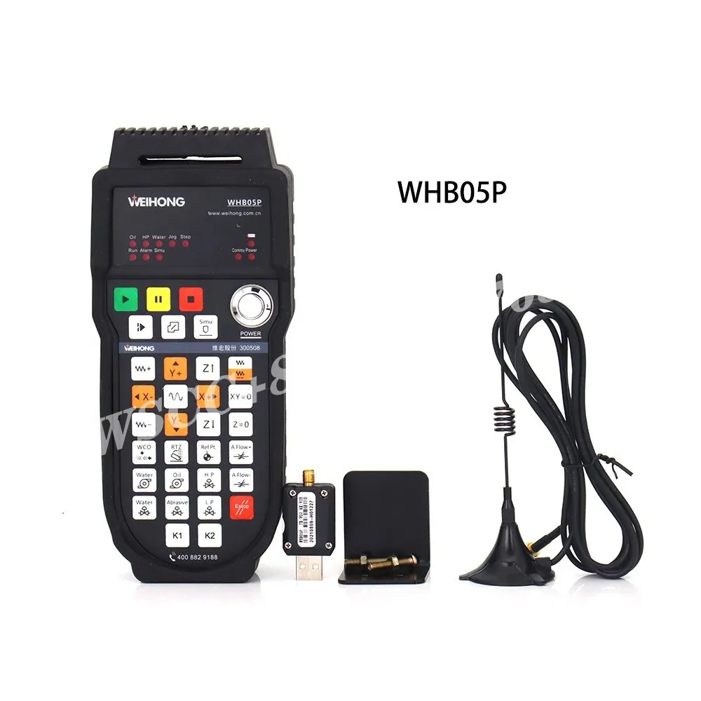 Weihong WHB05P Laser Remote Control untuk PM95A7 + Lambda21A atau Mesin Pemotong Serat Optik Sistem Kotak Genggam