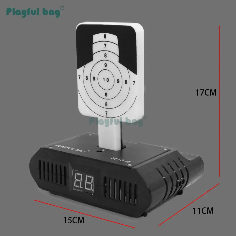 Saco brincalhão mesa em movimento laser brinquedo alvo elétrico pontuação efeito de som alvo carregamento usb 2mw dispositivo de brinquedo de lazer interno aqb109