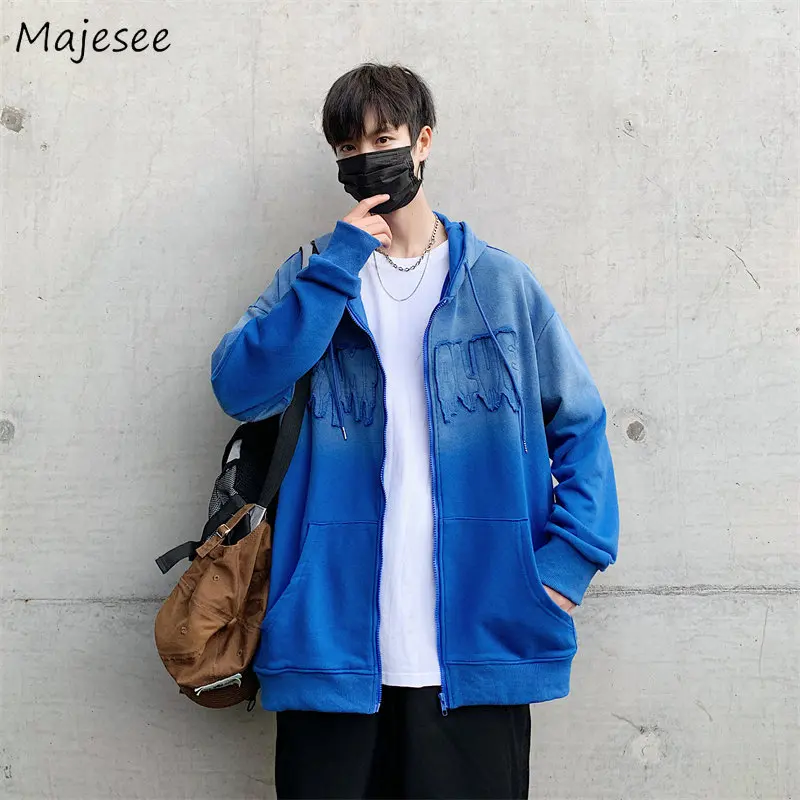 

Hoodies Men Design Baggy American Stylish Streetwear Hip Hop Handsome Casual Hooded Clothing Teens Personality Dynamic Chic Kpop