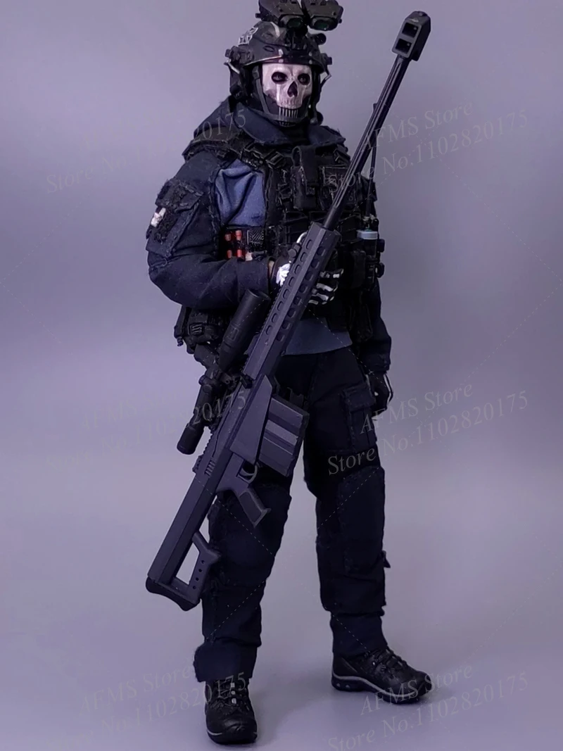 1/12 Scale Soldier Special Forces Weapons MK18 M16A2 M320 P90 RPK-16 M200 P7 P90 Accessory For 6Inch Action Figure Body Dolls