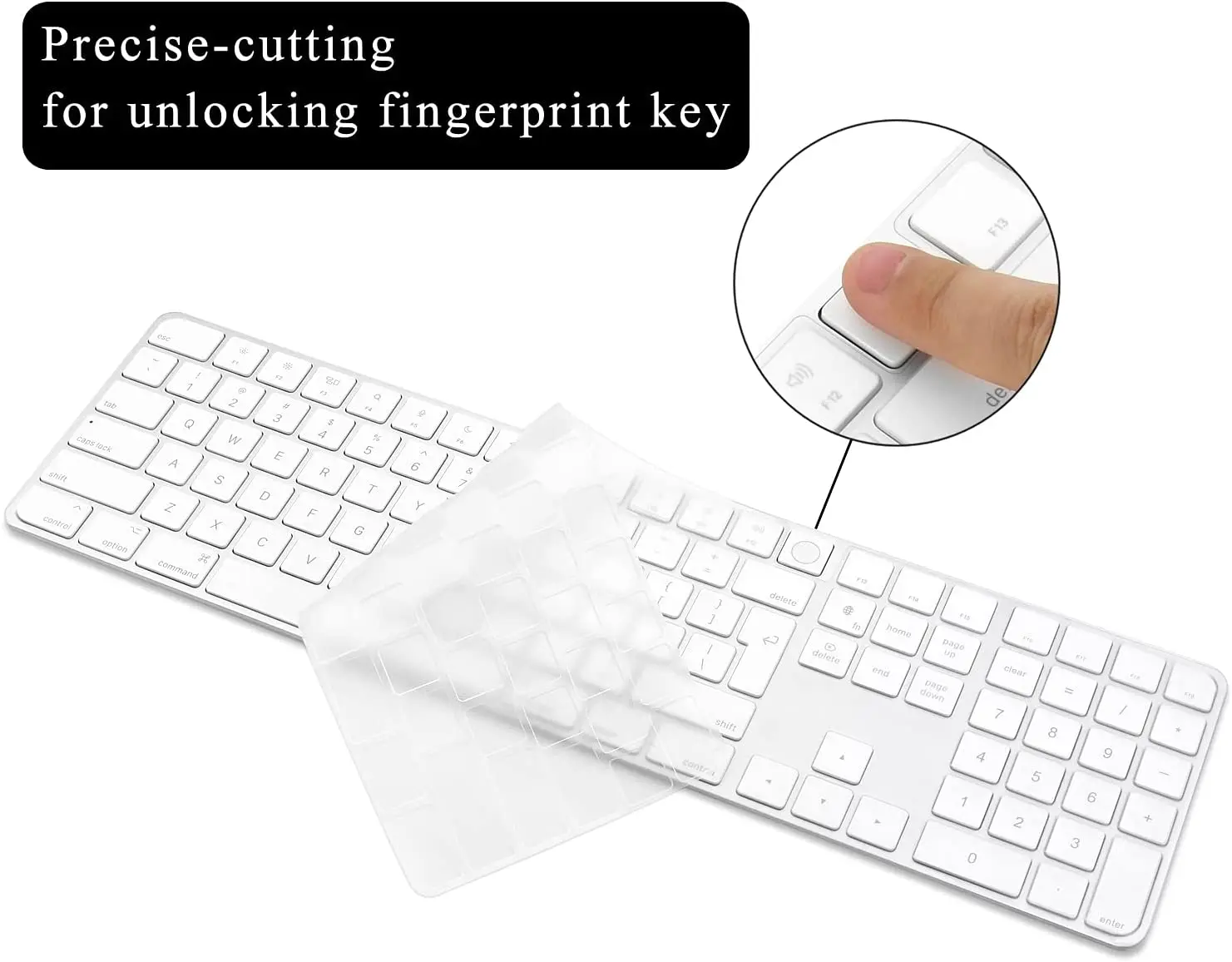 for Apple Magic Keyboard Touch ID Model-A2520 (for 2022 Mac Studio