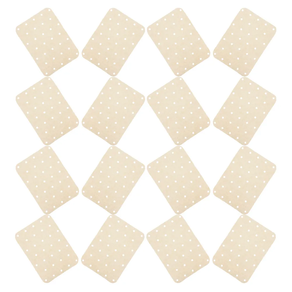 180Pcs Air Fryer Mat Paper Natural Perforated Nonstick Liners Baking Sheets Oil Absorbing Paper for Oven Cooking - view 5