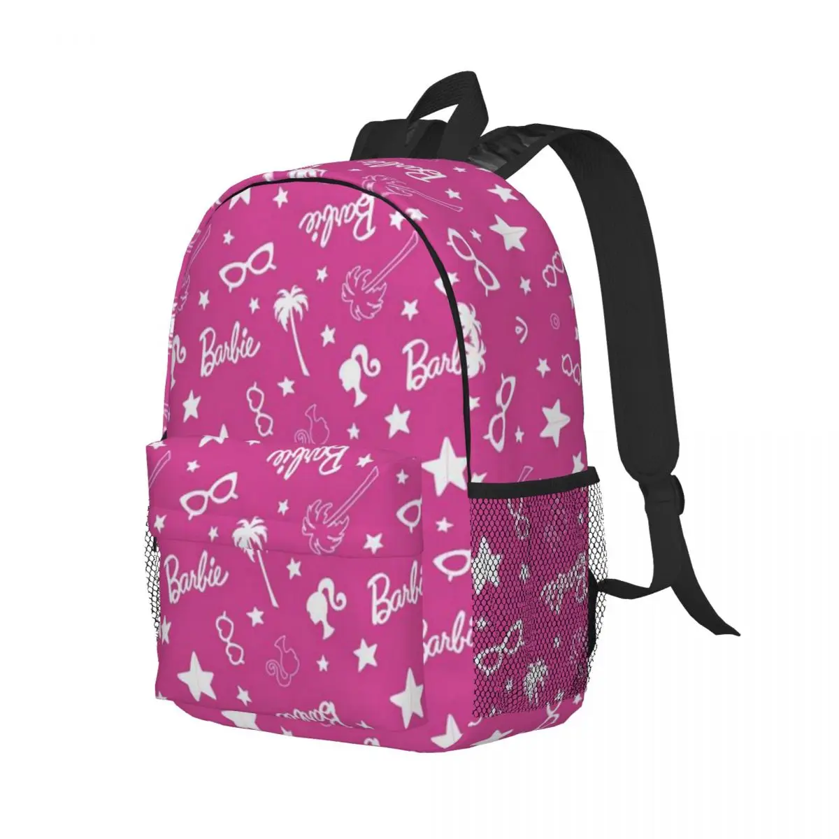 Barbie New Fashionable Pattern School Bag Print Lightweight Backpack 15inch