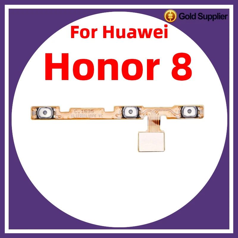 For Huawei Honor 8 Power ON OFF Volume Camera Key Button Switch Flex Cable Replacement