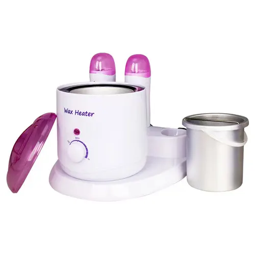 Imagen 2 del producto Calentador de cartucho de cera profesional, rodillo de cera, olla de fusión, depilación depilatoria de parafina, máquina de cocina de granos, calentador de cera