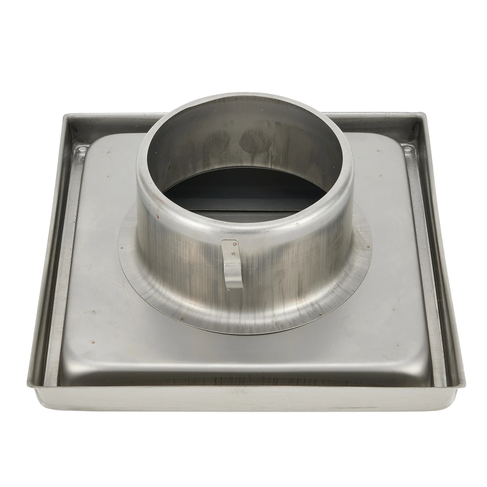 Air Conditioners Heaters 100MM 304 Stainless Steel Exterior Wall Ventilation Cap Movable Square Air Outlet HVAC Parts