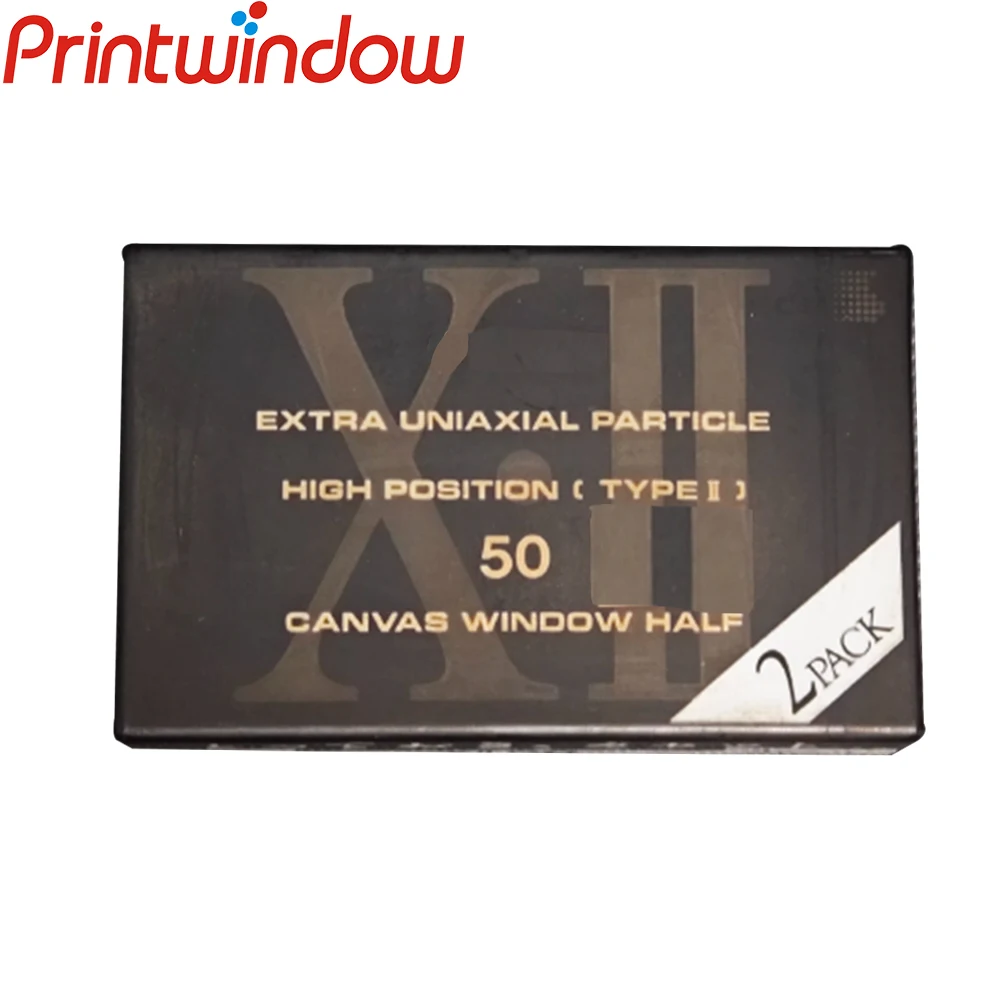 

2PCS Original New Type II Blank Cassette Tape 2-Pack Sealed for SONY XII