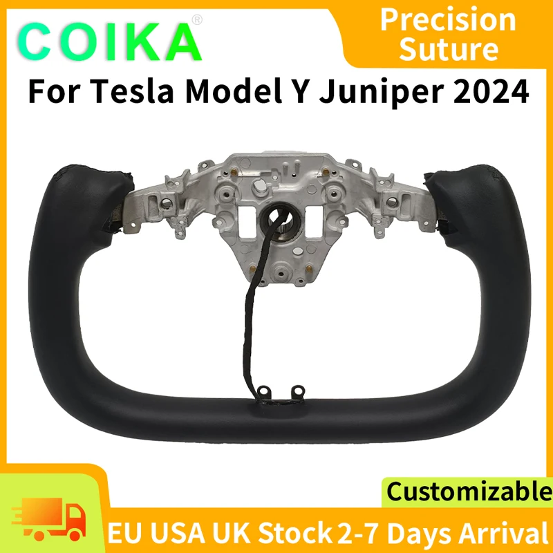 Auto Zubehör for Tesla Model Y Juniper 2024 2025 Yoke Handle Customized Sport
