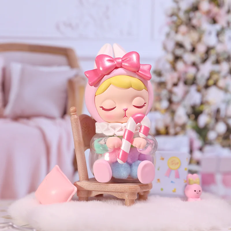 

POP MART Bunny Christmas Series Blind Box Collection Cute Action Desktop Decoration Kawaii Toy Doll Give Friends Christmas Gifts