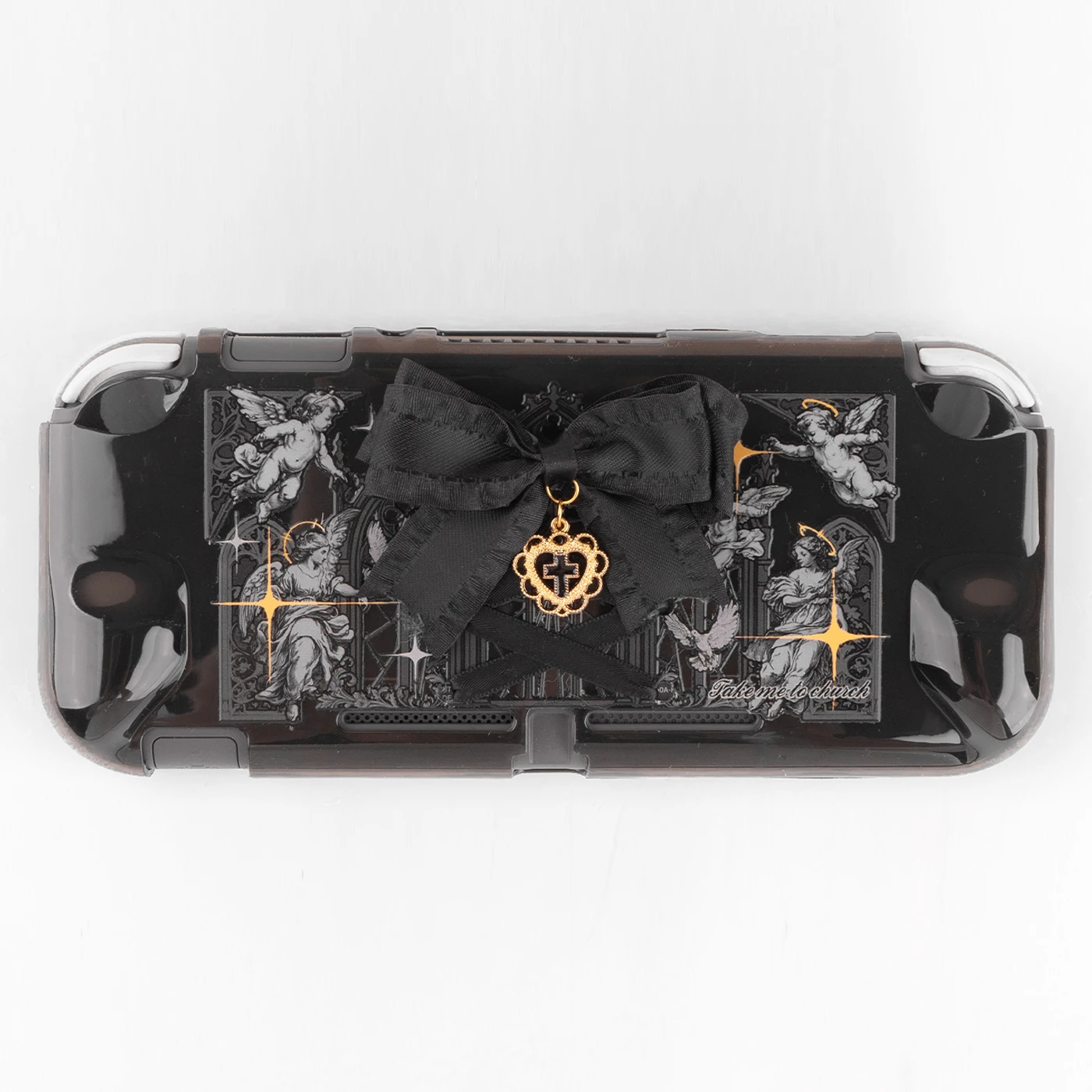 Capa gótica switch oled-design original para nintendo switch oled/lite capa protetora acessórios de jogo estéticos exclusivos