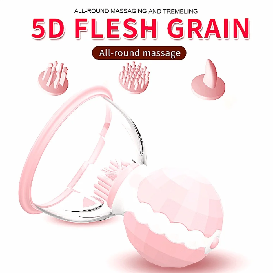 مص هزاز دوران مضخة تفريغ غطاء الصدر مصاصة للنساء الحلمة تحفيز الاستمناء لعبة الجنس تكبير الثدي #2