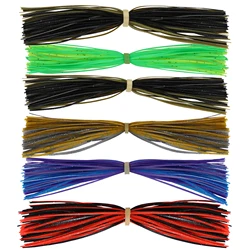 Faldas Spinnerbait y Buzzbait de silicona con cables de goma