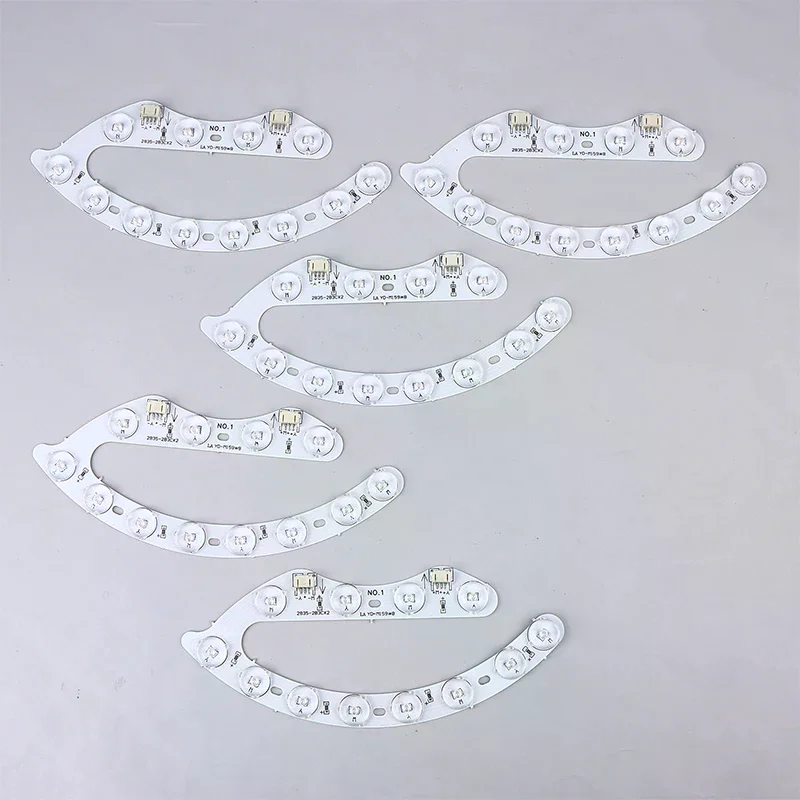 2/5Pcs LED Light Source Retrofit Light Panel Module 9/12W With Lens For Ceiling Lamp DIY Light Source Accessories