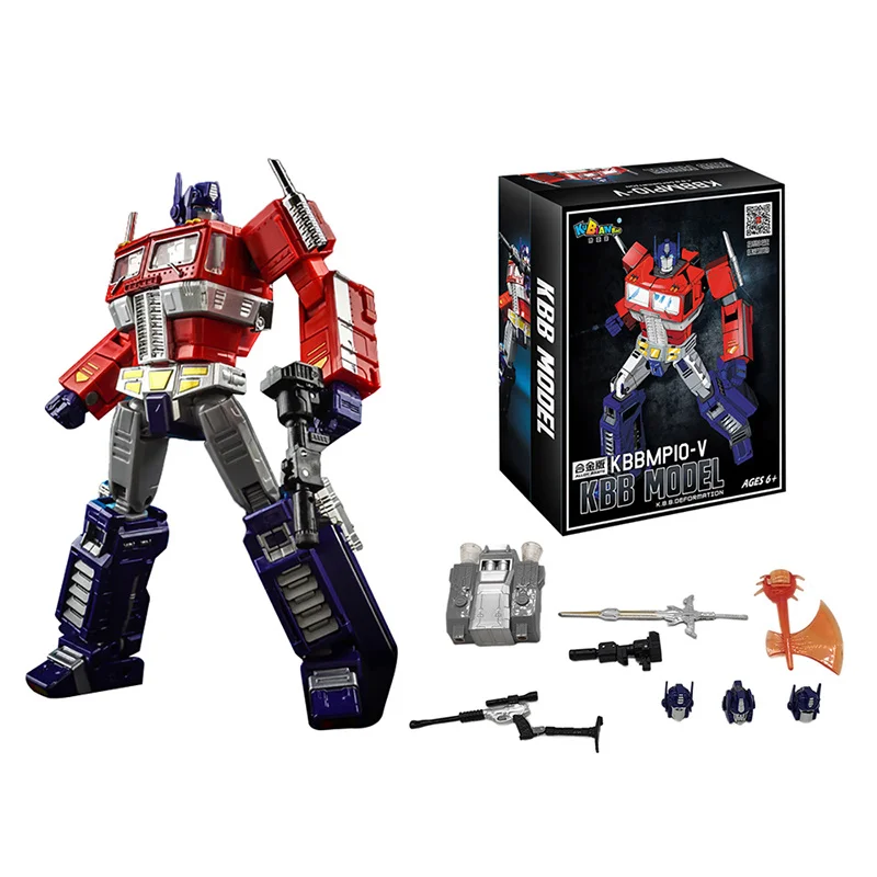 

KBB MP-10V MP10V Optimu Primal G1 Transformation Commander Prime Action Figure Toy Model KO MP10 Container Deformation Car Robot