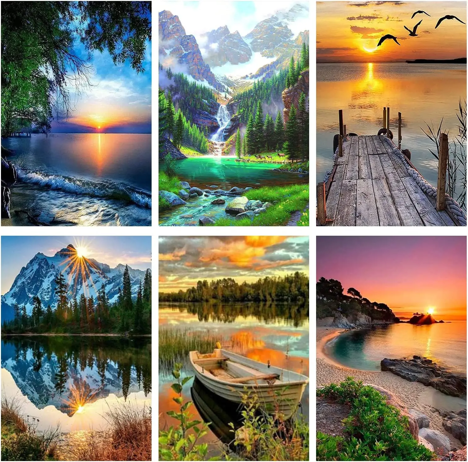 

Painting By Numbers Diy Kit For Adults Scenery Paint Oil Picture of Coloring By Numbers For Home Decors Artwork