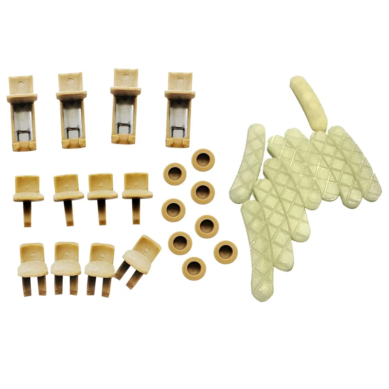 

6DCT450 MPS6 комплект зажимов для автоматической коробки передач и резиновая упорная шайба, набор буферных блоков для Ford, запасные части для коробки передач A