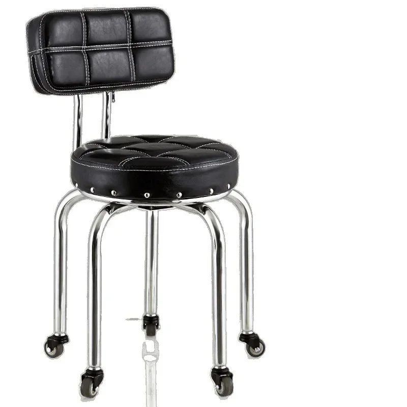 Universal Wheel Stool Pulley Moving Chair Adult Bathing Wheel Stool Mute