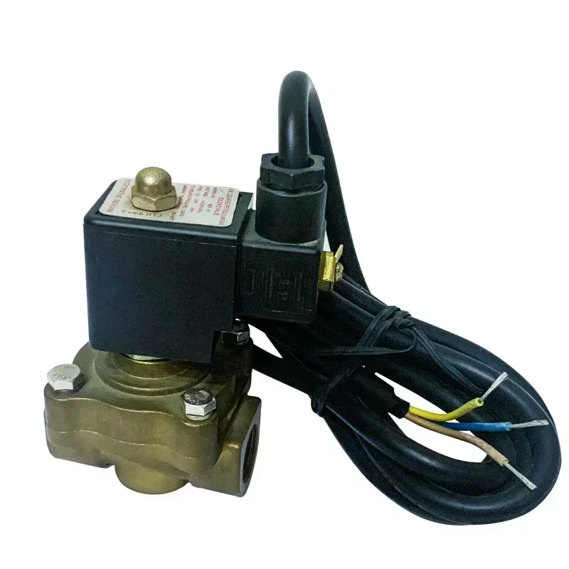 LPG Solenoid valve with good insulation class F loop , anti-corrosion and resisting -20℃ low temperature