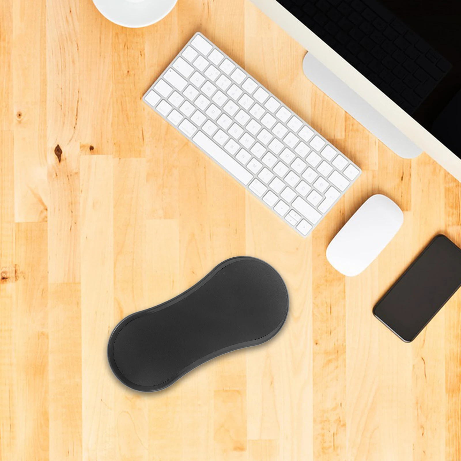 

Wrist Pad Cute Mouse Keyboard Tray Armrest Support Ergonomic Computer Desk Extender with Armrests