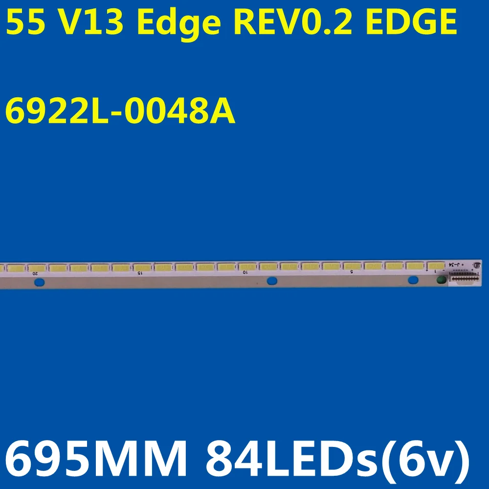 

Светодиодная лента 695 мм для 55LA641S 55LA643V 3D55A4000IC LE55A390P LC550EUN(SF)(F1) 55 "V13 Edge REV0.2 6922L-0048A 6920L-0001C