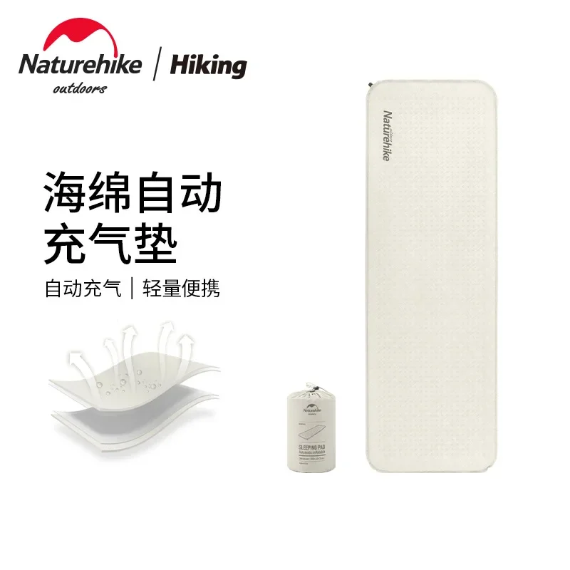 

Naturehike-Inflatable Sponge Mattress, Outdoor Tent Sleeping Mat, Moisture Proof Pad, Sponge Cushion