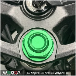 Steering Stem Top Yoke Nut For Kawasaki ninja 250 400 Z250 Z400 Verysys 250 400 Z250SL ZZR 1100 ZX-9R ZZR 1200 Accessories