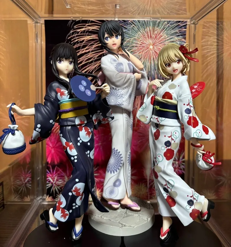 

В наличии оригинальная аниме-фигурка Luminasta Sega Sakurajima Mai Nishikigi Chisato Inoue Takina в стиле аниме-юката, коллекционная игрушка