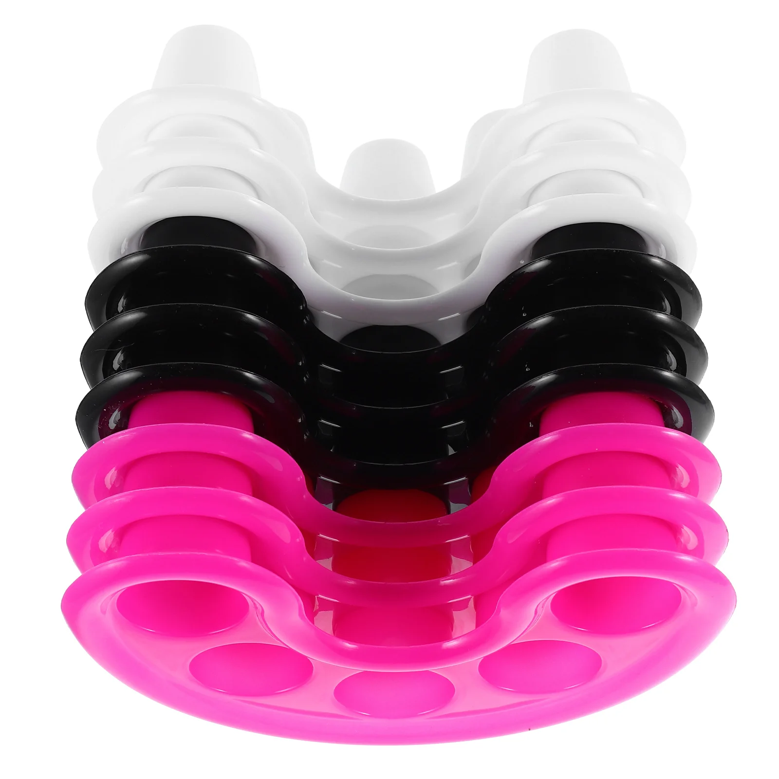 

9Pcs Finger Bowls for Manicure Nail Soaker Tray Five Design Convenient Home Spa Nail Art Supplies Manicure Bowls
