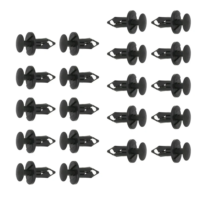 6 Size 190Pcs Auto Fastener Clips Vehicle Retainer Rivet Door Panel Fender Liner Bumper Fender Trim Plastic Mixed Car Clips