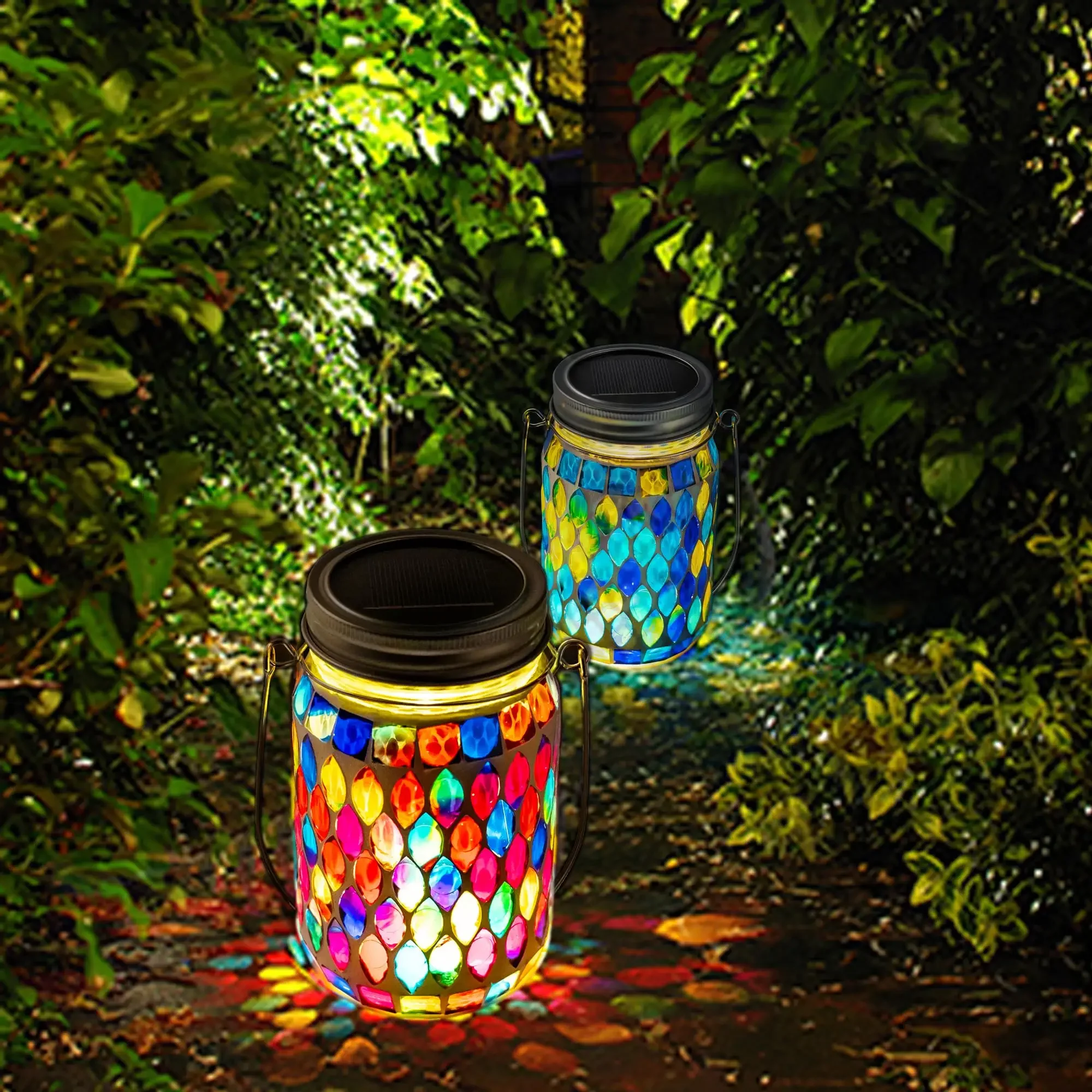 Control Solar Panel Outdoor Waterproof String Lights Special LED Christmas Lights 8 Function Plug-in