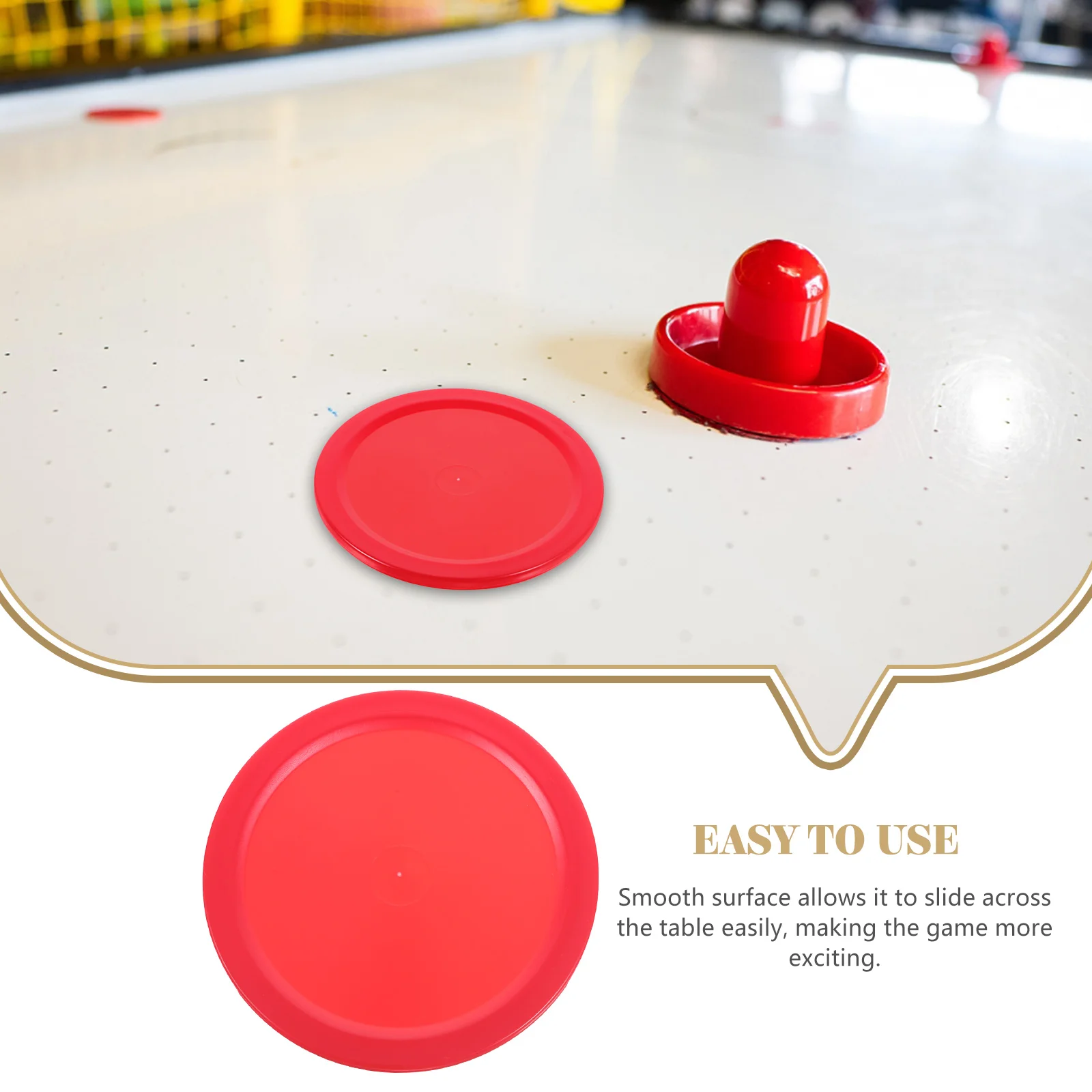 

5 Pcs Ice Hockey Game Tables Accessories Tabletop Air Supplies Billiards Plastic Child