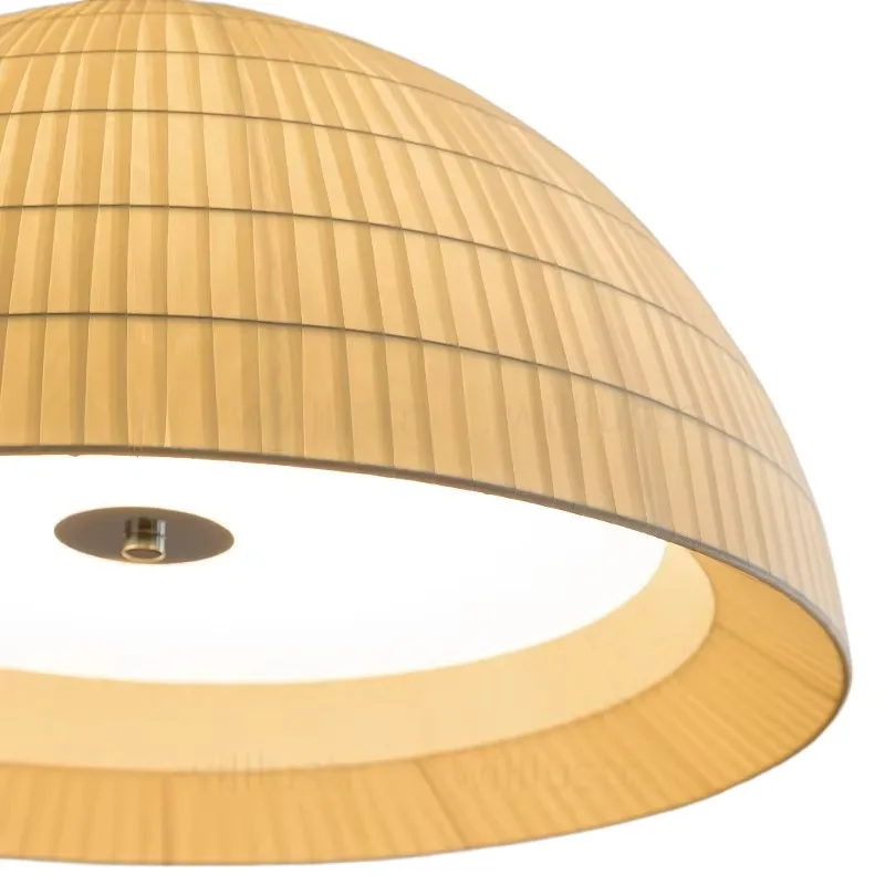 

Modern Glass Shade Pendant Lamp Half Sphere Fabric Suspension Light Home Hotel Dining Bedroom Cafe Hanging Ceiling Chandelier