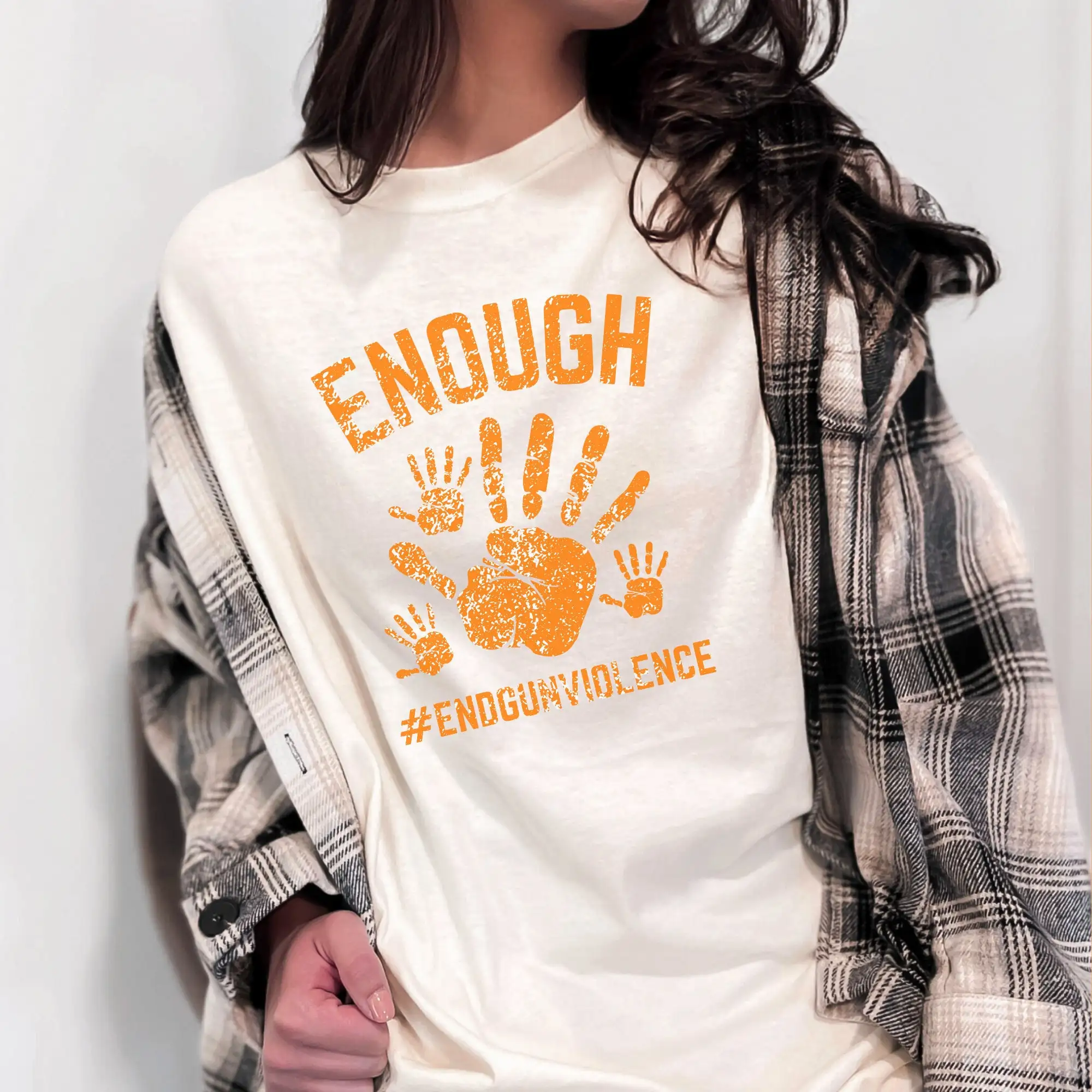 Enough End Gun Violence T Shirt Reform Now Protect Our Kids Anti Awareness ProtesT Oversized Comfort Colors